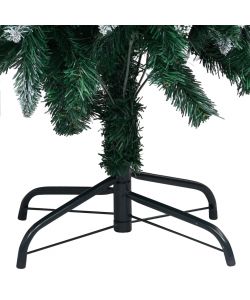 Set Albero Natale Artificiale con LED Palline e Pigne 210 cm