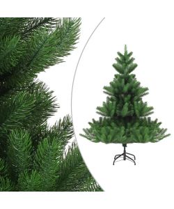 Albero Natale Artificiale Abete Nordmann LED Palline Verde150cm