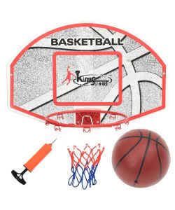 Set Canestro da Basket da Parete 66x44,5 cm