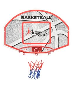 Set Canestro da Basket da Parete 66x44,5 cm