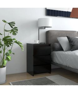 vidaXL Comodini Neri 2 pz 40x35x62,5 cm in Truciolato - Design Chic