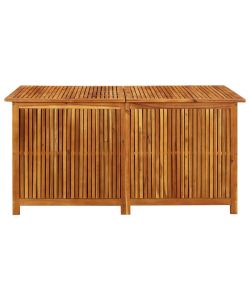 Contenitore da Giardino 150x80x75cm in Legno Massello di Acacia