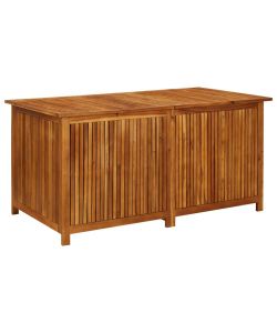 Contenitore da Giardino 150x80x75cm in Legno Massello di Acacia