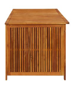 Contenitore da Giardino 175x80x75cm in Legno Massello di Acacia