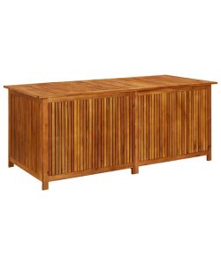 Contenitore da Giardino 175x80x75cm in Legno Massello di Acacia
