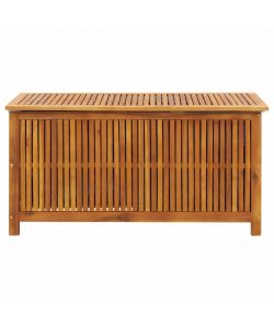 Contenitore da Giardino 113x50x58cm in Legno Massello di Acacia