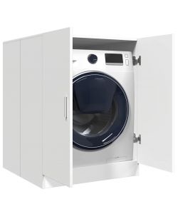 vidaXL Mobile per Lavatrice Bianco 71x71,5x91,5 cm - Spazio Aggiuntivo Bagno