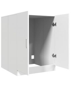 vidaXL Mobile per Lavatrice Bianco 71x71,5x91,5 cm - Spazio Aggiuntivo Bagno