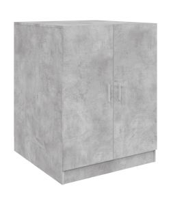 vidaXL Mobile per Lavatrice Grigio Cemento 71x71,5x91,5 cm - Design Elegante - Spazio Aggiuntivo per Bagno