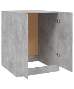 vidaXL Mobile per Lavatrice Grigio Cemento 71x71,5x91,5 cm - Design Elegante - Spazio Aggiuntivo per Bagno