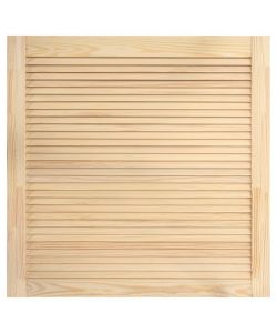 Anta a Lamelle in Legno Massello di Pino 39,5x39,4 cm