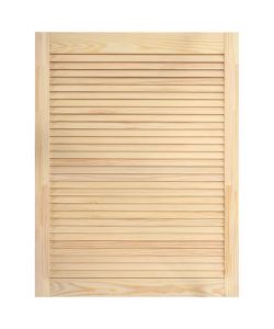 Ante a Lamelle 4 pz in Legno Massello di Pino 69x49,4 cm