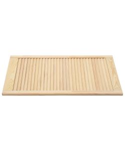 Anta a Lamelle in Legno Massello di Pino 99,3x49,4 cm