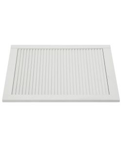 Ante a Lamelle 2 pz Legno Massello di Pino Bianco 61,5x49,4 cm