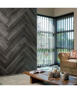 WallArt Pannelli Effetto Legno GL-WA32 30pz Rovere Scuro Grigio Cenere