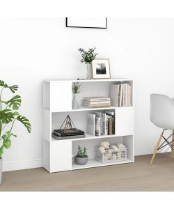 Libreria/Divisorio Bianco 100x24x94 cm