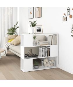 Libreria/Divisorio Bianco 100x24x94 cm