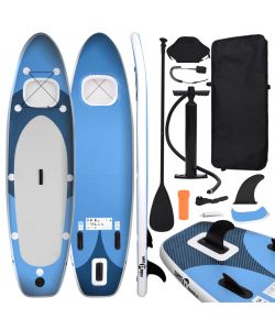 Set Tavola SUP Gonfiabile Blu Mare 360x81x10 cm
