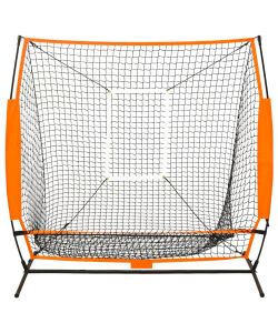 Rete da Allenamento Multisport Baseball Nera 174x76x158,5 cm