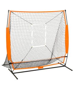 Rete da Allenamento Multisport Baseball Nera 174x76x158,5 cm