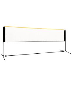 Rete da Badminton Regolabile 400x103x94-158 cm in Metallo