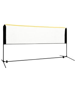 Rete da Badminton Regolabile 300x103x94-158 cm in Metallo