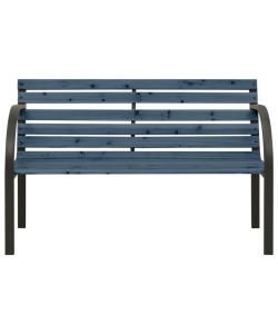 Panca da Giardino Bambini 81 cm in Legno di Abete Cinese Grigio