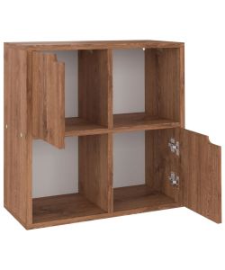 Libreria Rovere Marrone 60x27,5x59,5 cm in Truciolato