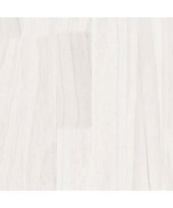 vidaXL Giroletto in Legno Massello di Pino Bianco 140x200 cm