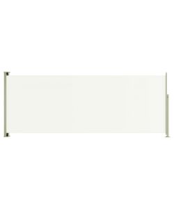 Tenda Laterale Retrattile per Patio 117x300 cm Crema