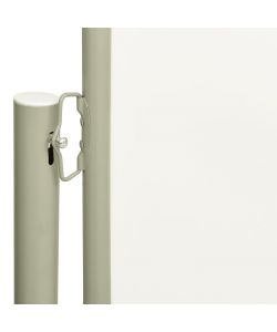 Tenda Laterale Retrattile per Patio 117x600 cm Crema