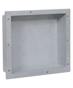 Nicchia Doccia Grigio Opaco 41x36x10 cm