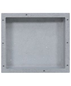 Nicchia Doccia Grigio Opaco 41x36x10 cm
