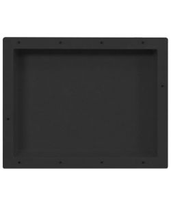 Nicchia da Doccia in Nero Opaco 41x51x10 cm
