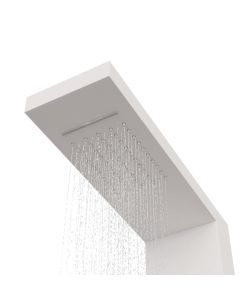 Pannello Doccia in Alluminio Bianco