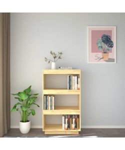 Libreria/Divisorio 60x35x103 cm in Legno Massello di Pino