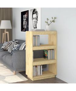 Libreria/Divisorio 60x35x103 cm in Legno Massello di Pino