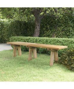 Panchina da Giardino 160 cm in Massello di Pino Impregnato