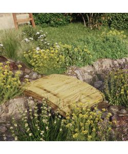 Ponte da Giardino 110x74 cm in Massello di Pino Impregnato