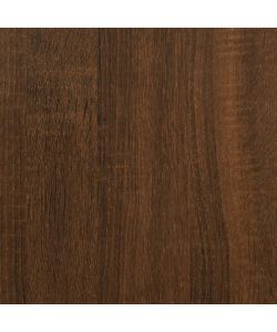 vidaXL Comodini in Legno Massello 2pz Rovere Marrone 40x30x50cm - Eleganti e Funzionali
