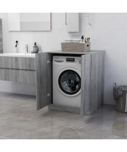 vidaXL Mobile per Lavatrice Grigio Sonoma 71x71,5x91,5 cm - Spazio Aggiuntivo per Bagno