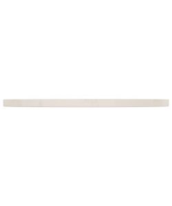 Piano Tavolo Bianco Diam.60x2,5 cm in Legno Massello di Pino