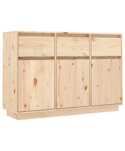 Credenza 110x34x75 cm in Legno Massello di Pino