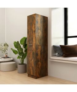 vidaXL Armadietto Farmacia Rovere Marrone 30x42,5x150 cm Legno Multistrato - Spazio di Conservazione - Facile da Pulire