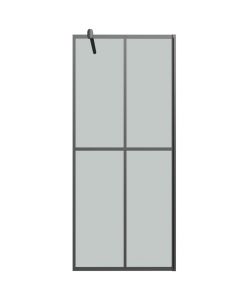Cabina Doccia 80x195 cm con Vetro Temperato Scuro