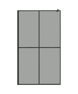 Cabina Doccia 118x190 cm con Vetro Temperato Scuro