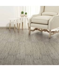 Listoni Pavimentazione Autoadesivi PVC 2,51mq 2mm Rovere Chiaro