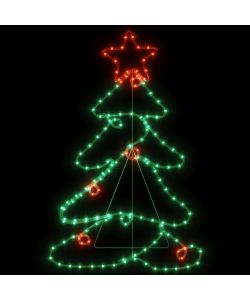 Figura Albero di Natale con 144 LED