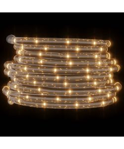 Stringa di Luci con 120 LED Bianco Caldo 5 m in PVC