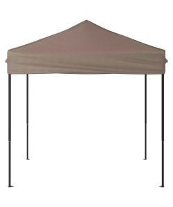Tenda per Feste Pieghevole Tortora 2x2 m